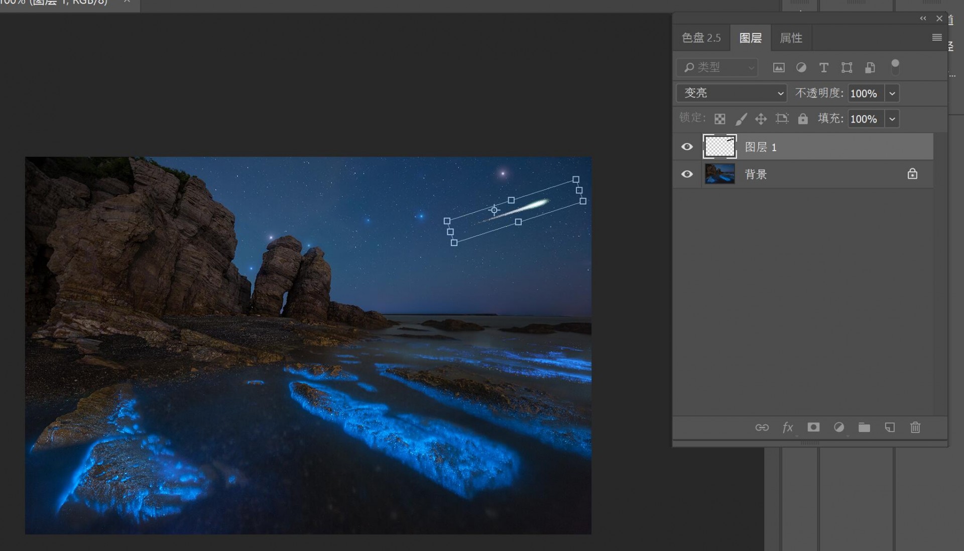 拍摄荧光海滩参数和技巧,夜晚怎么拍荧光海