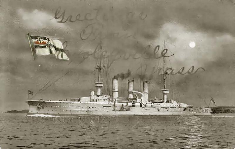 德国装甲巡洋舰发展史,德国二等装甲巡洋舰