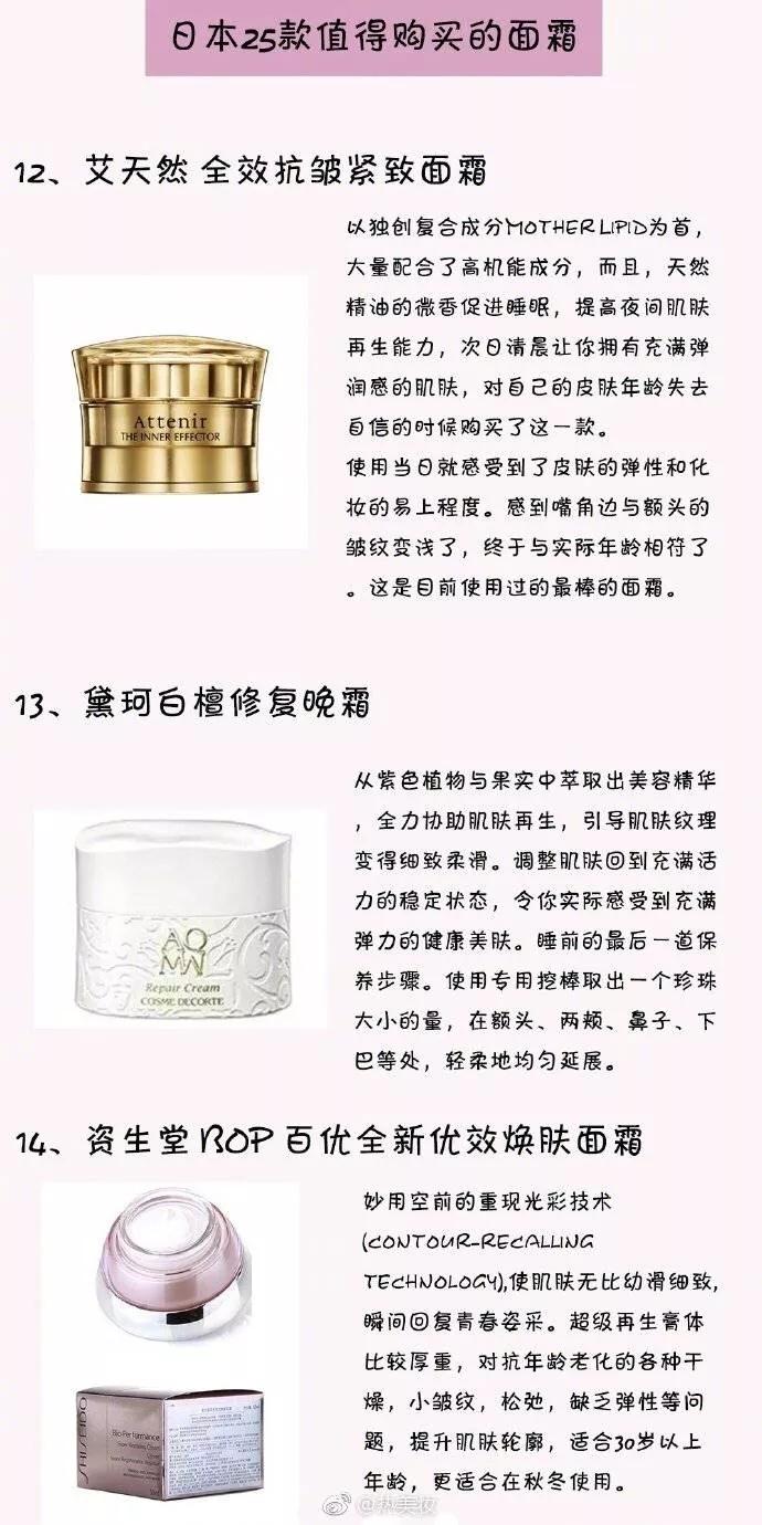 日本哪款大牌面霜最温和不刺激,日本品牌小众便宜的面霜