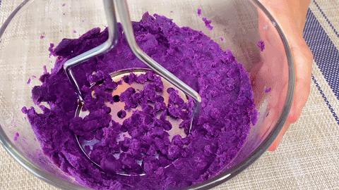 芝士紫薯仙豆糕的制作方法,宝宝辅食紫薯食谱大全