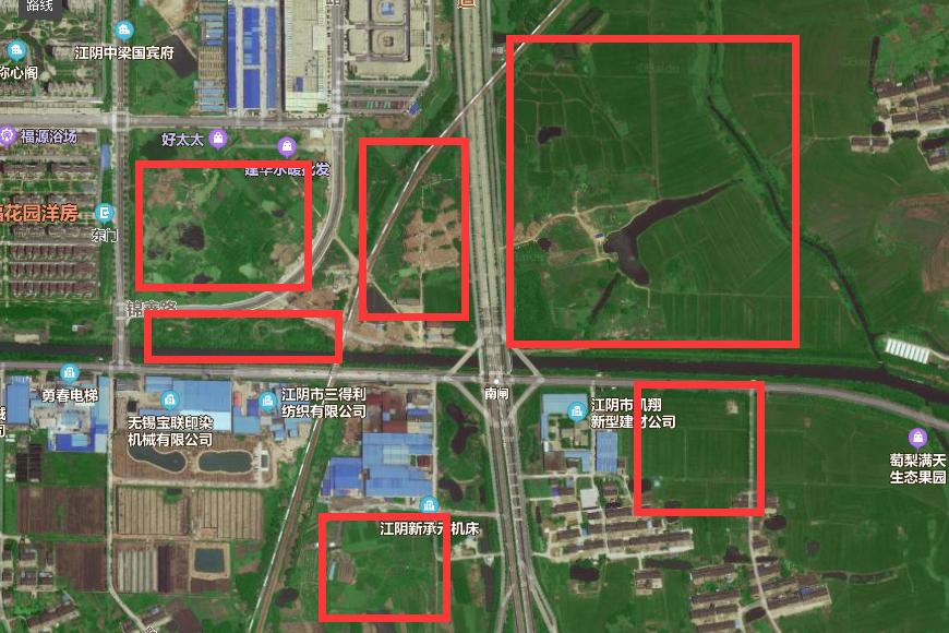 城市向南扩,江阴市南闸街道村规划一览表