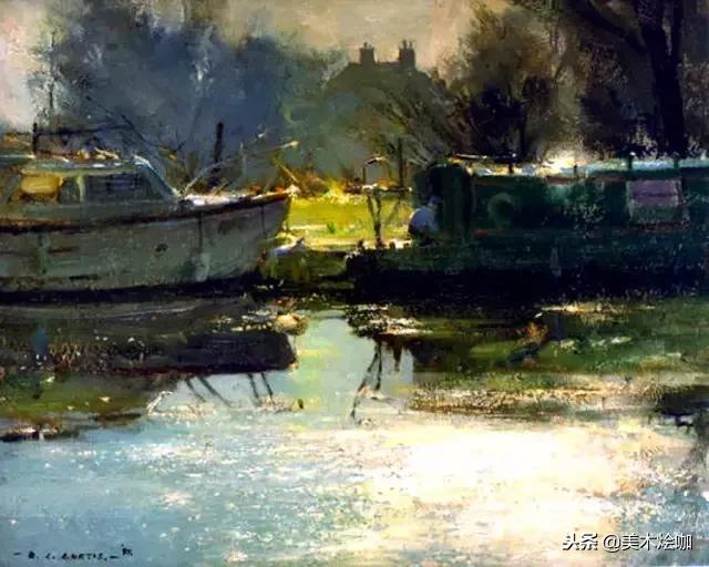 一组风景油画,一组好看的风景油画图