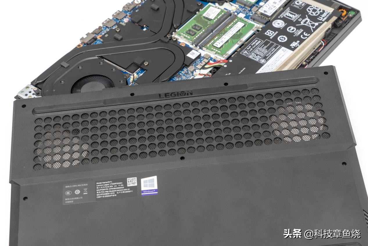 21款拯救者Y7000笔记本散热评测,拯救者y7000散热片怎么拆