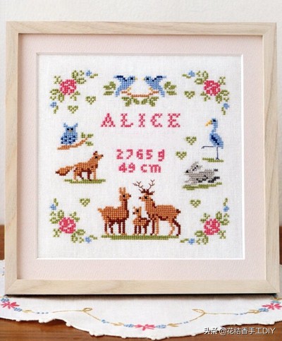 小型十字绣图案大全免费,简单好绣的十字绣图案