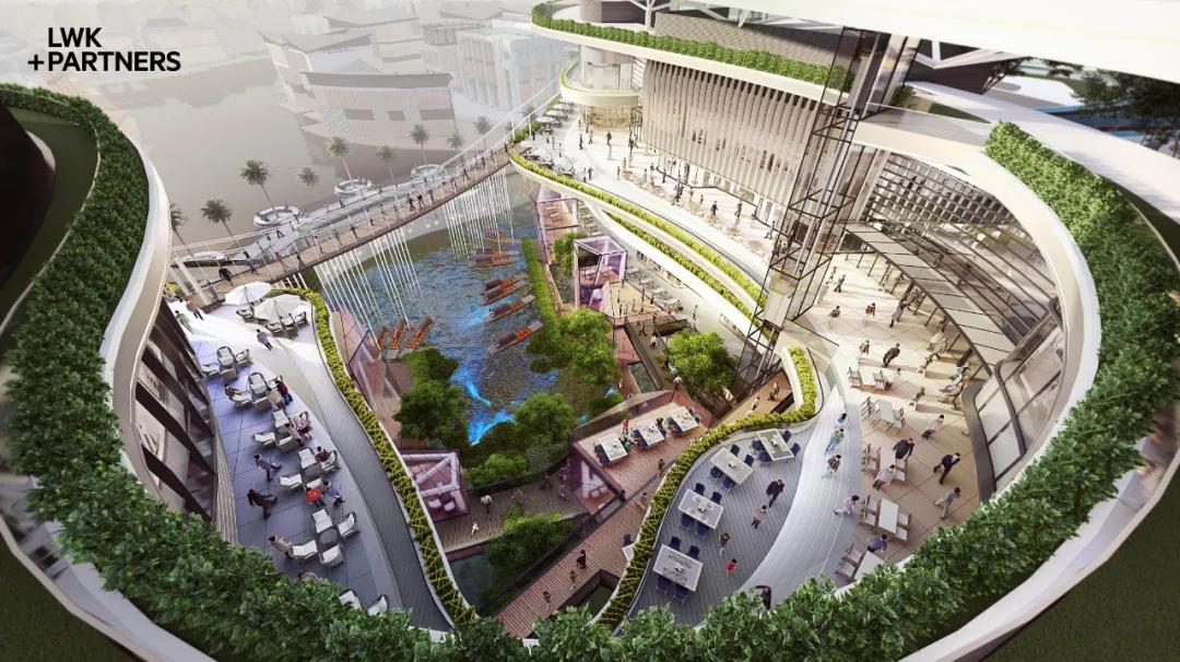 LWK梁黄顾|中山欢乐海岸购物中心及公寓设计方案出炉