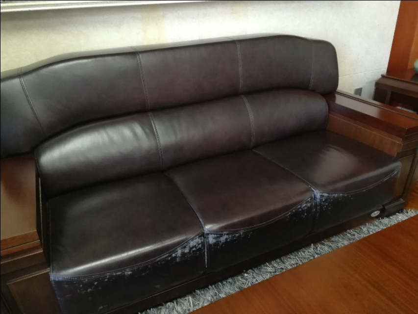 办公室皮沙发皮破了怎么办,皮办公椅掉皮怎么办