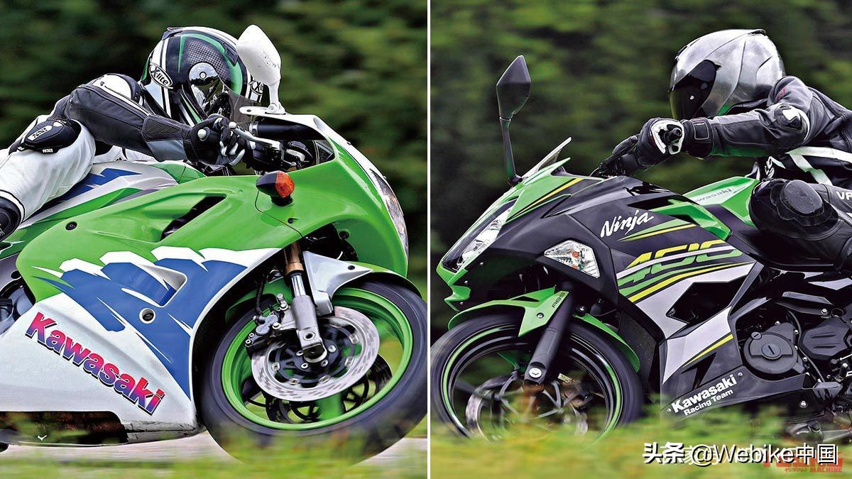 川崎zx4rr对比ninja400,川崎zx400与ninja400座高