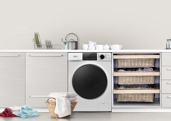 康佳洗衣机一键智慧洗,康佳空气洗