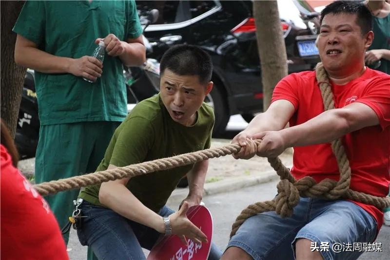 鼎城区职工拔河表演赛,常德市运动会拔河