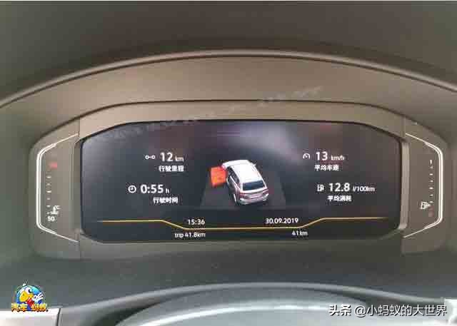 大众途昂x380四驱尊崇豪华版油耗,没选择奥迪选择了辉昂