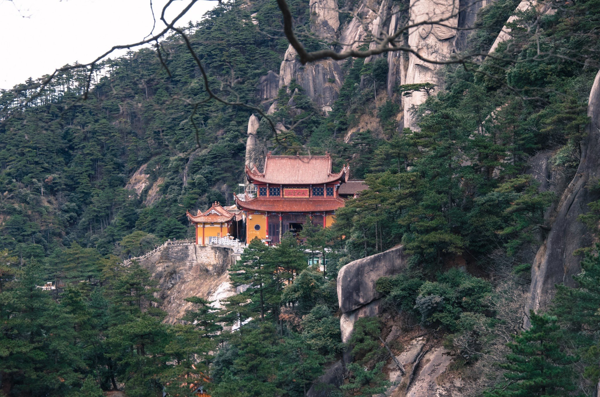 九华山香火旺盛每个寺庙都震撼,佛教九华山景区