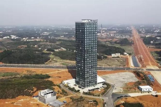 长沙最著名烂尾楼天空之城,长沙天空城市838米的高楼