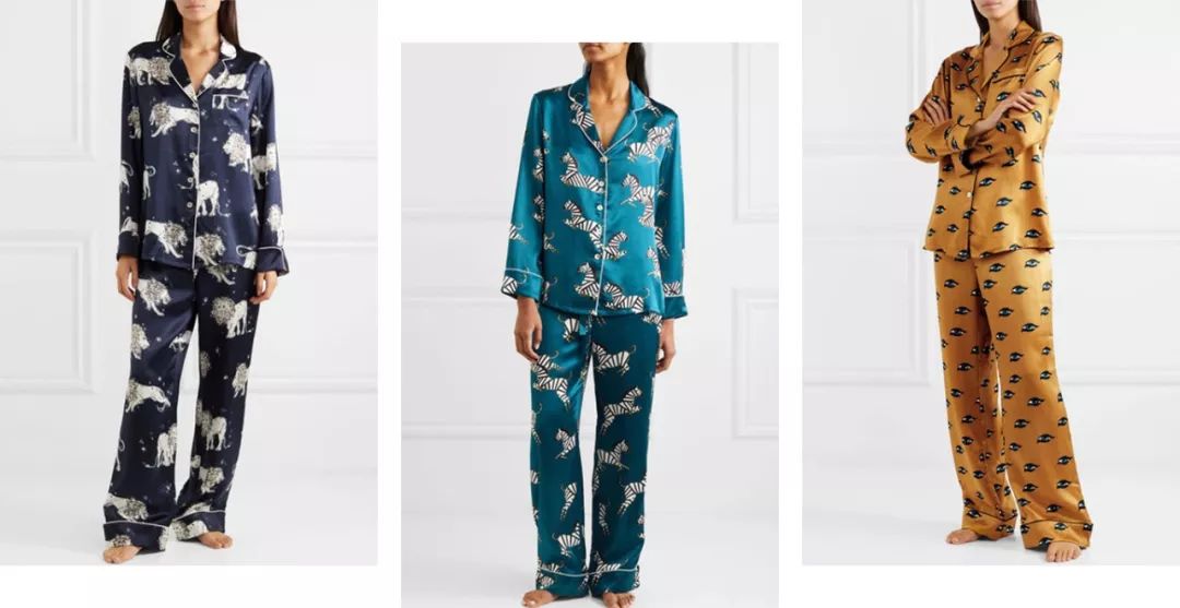 宅家里也要风情万种睡衣风格大赏,宅家好穿的睡衣简约又实穿