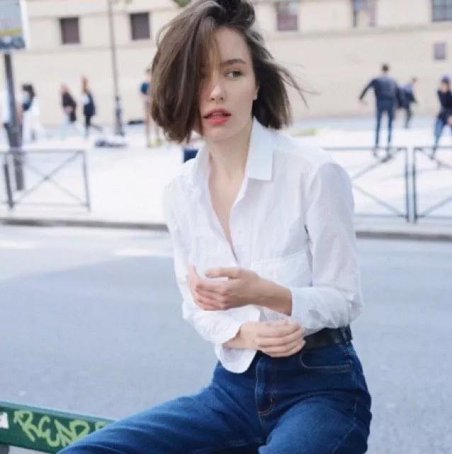 可盐可甜短发女生超a系穿搭,韩系风可盐可甜短发超美造型