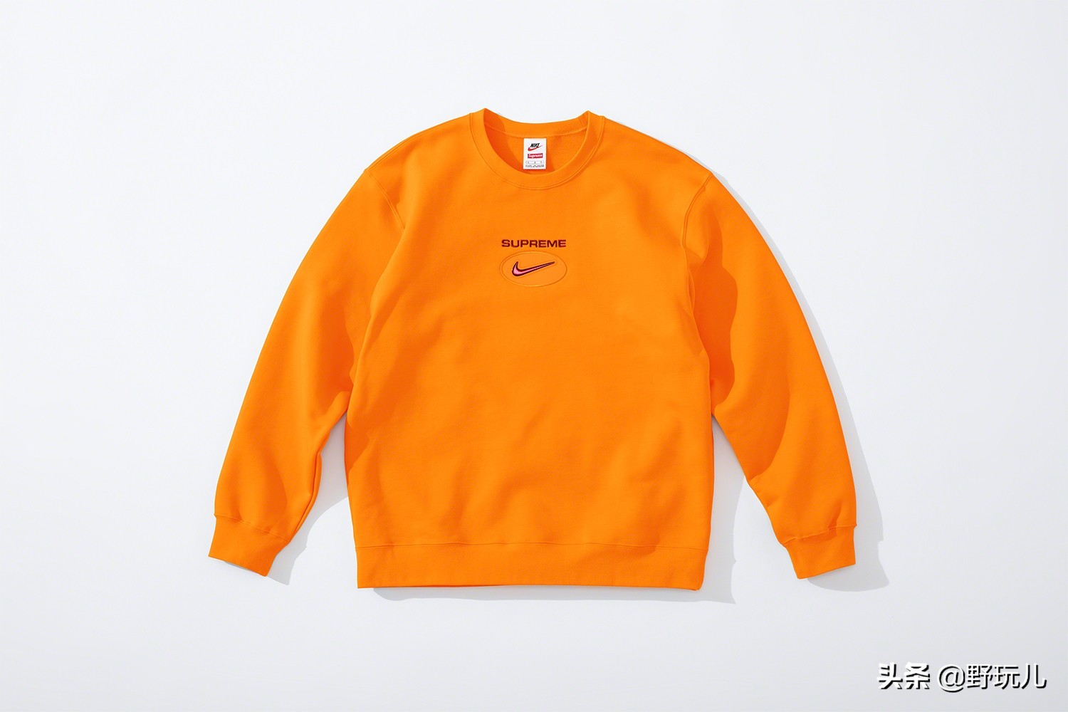 耐克supreme联名两面穿,nikexsupreme双面夹克