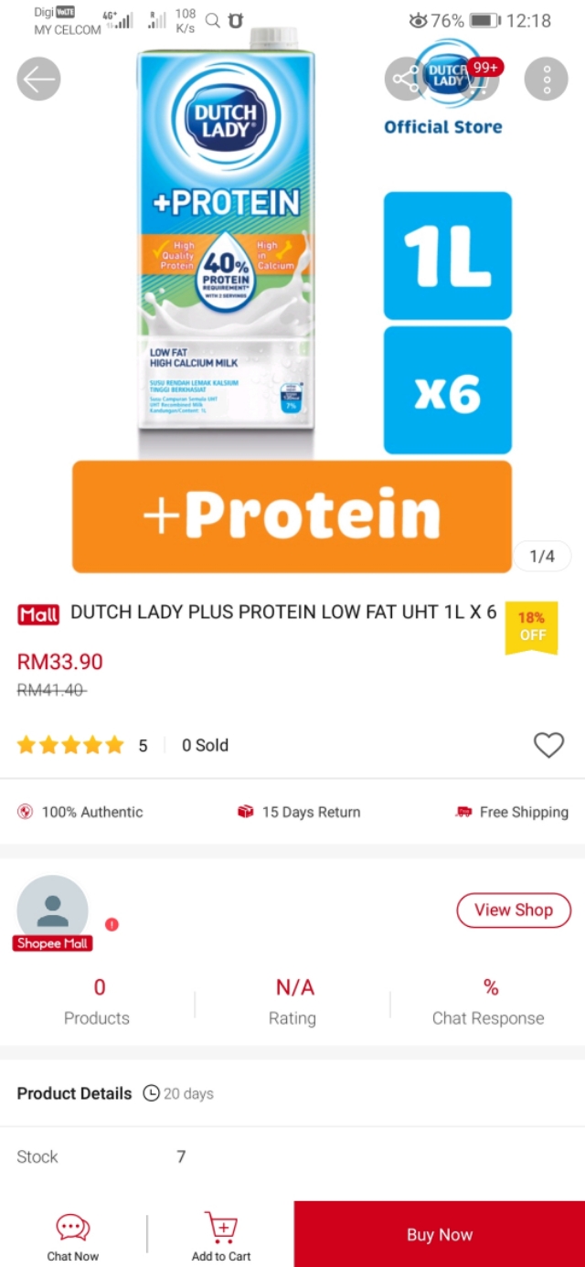 在马来西亚生活最常喝到的国民级牛奶之一-荷兰子母牌牛奶