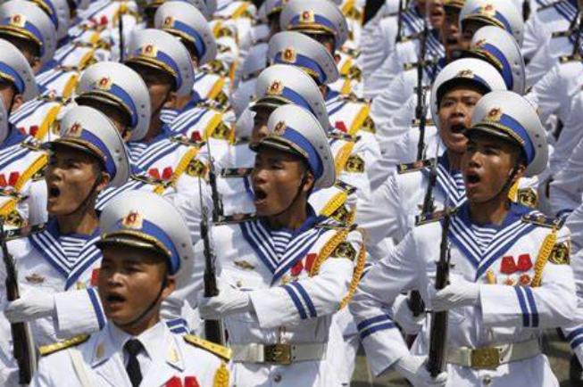 越南迷彩服女兵,越南士兵迷彩服图片