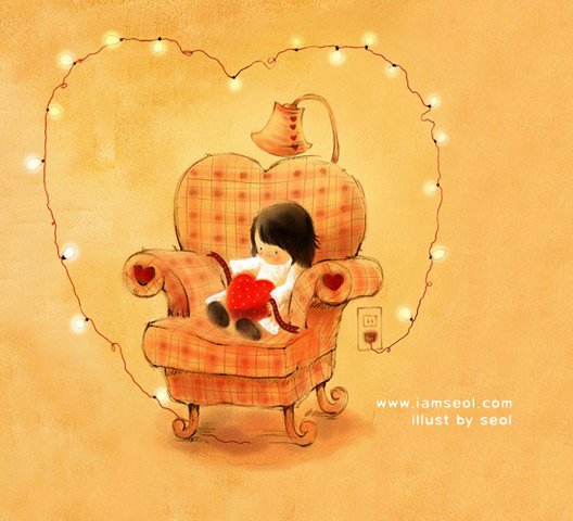 韩国插画师keki作品,韩国神级插画