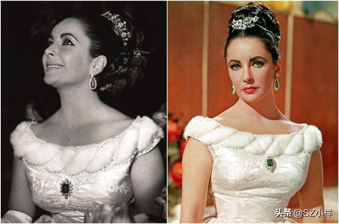 伊丽莎白泰勒传奇人生,伊丽莎白泰勒戴钻石