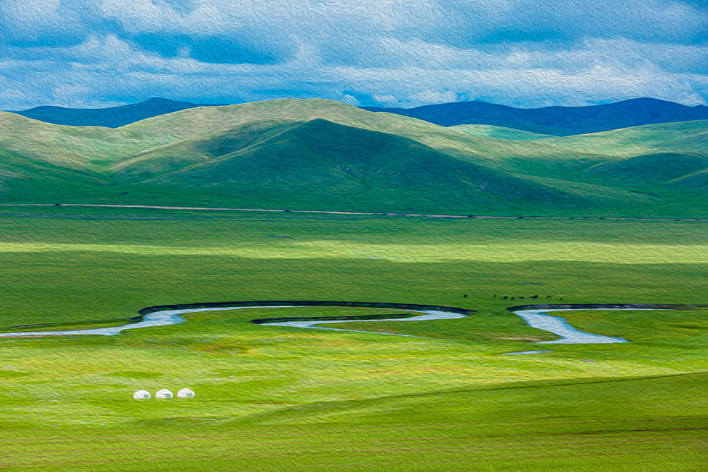 降央卓玛歌曲天边呼伦贝尔大草原 (今日的呼伦贝尔大草原)