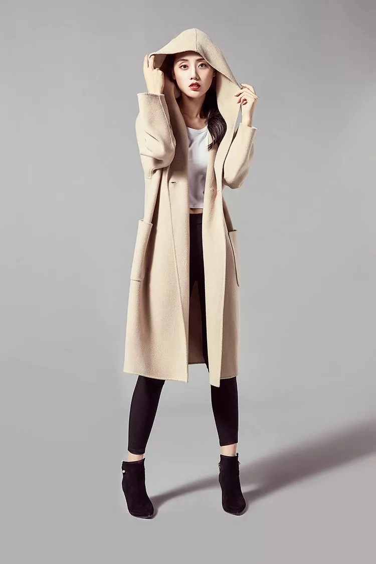 双面羊绒大衣让更多的普通人穿上,秋冬必备双面羊绒大衣