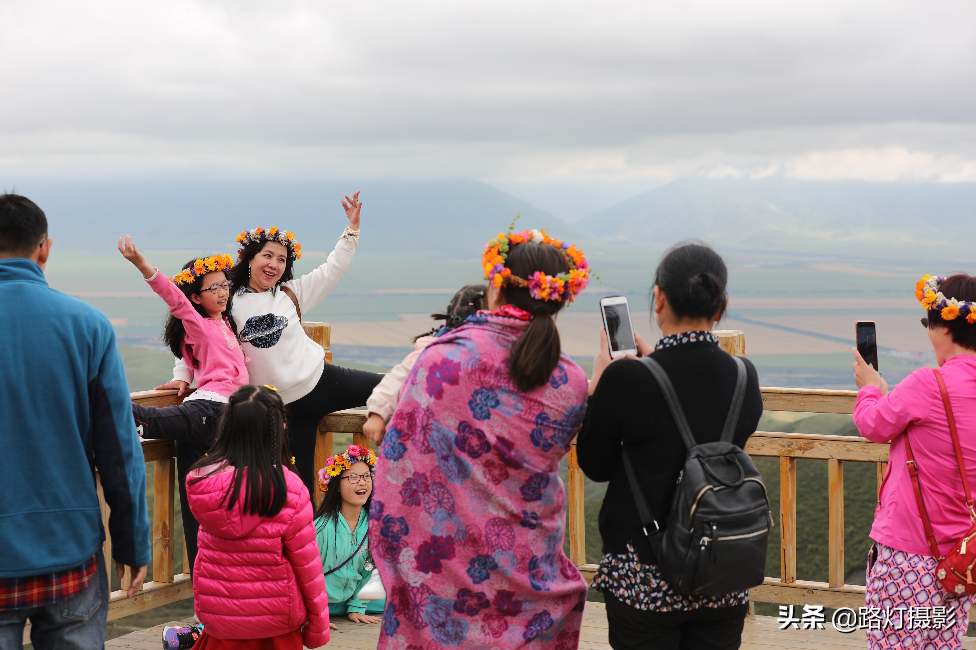 草原美丽的花海风景视频,青海花海旅游景区