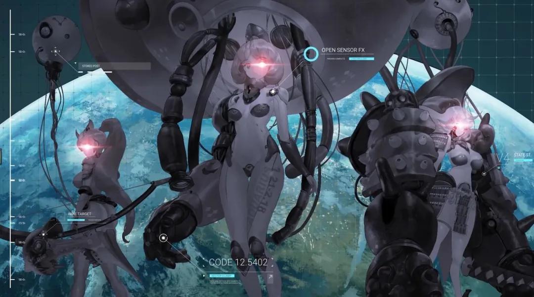 二次元新游再出神作,二次元萌妹机甲