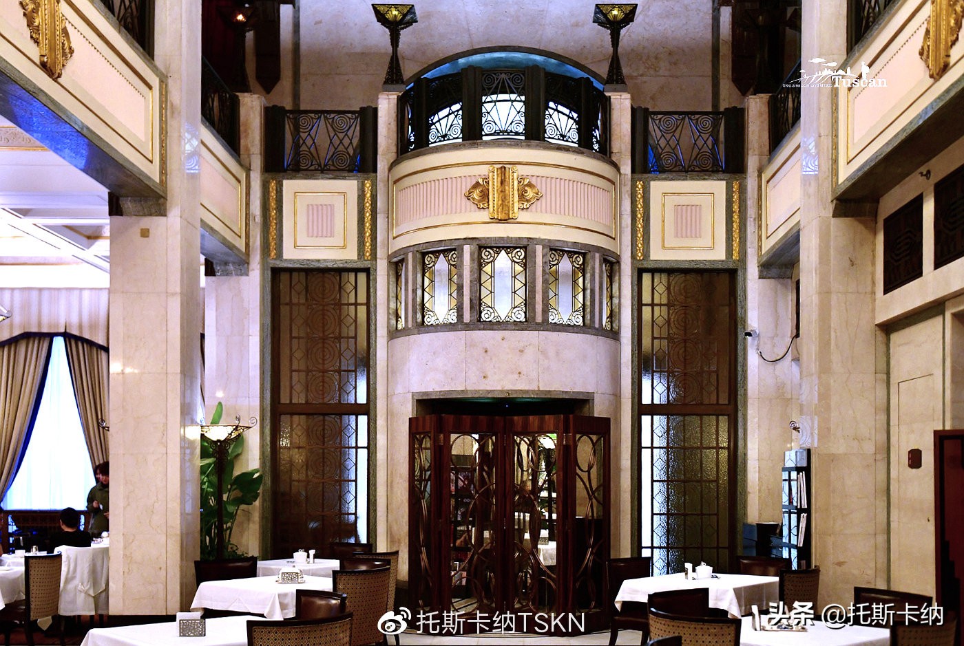 上海和平饭店的日本套房,意大利套房和平饭店