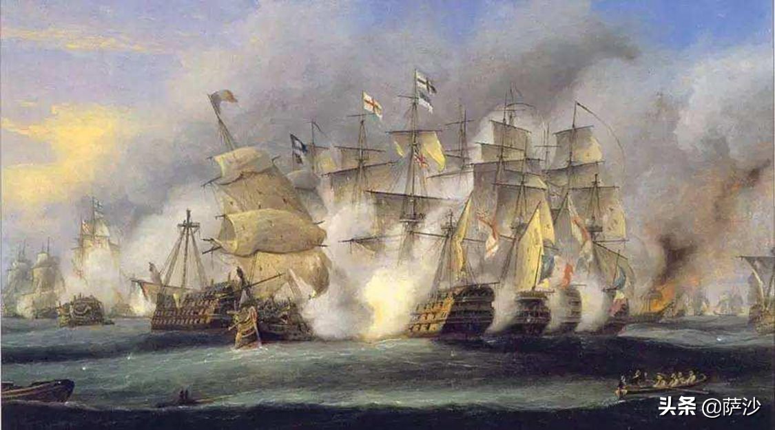 英国是如何打赢特拉法加海战,18世纪英国海军对战法国海军