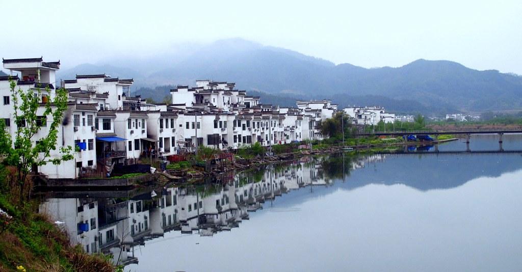 婺源古建筑江湾,婺源村落风水