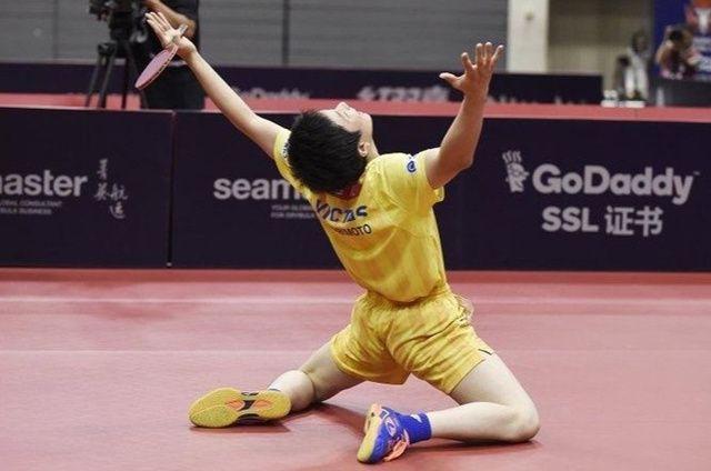 国乒运动员晒照片,国乒漫画图林高远