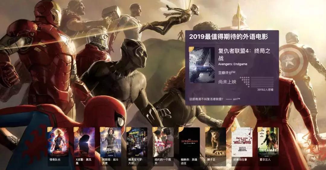 2018豆瓣最高分电影,豆瓣评分电影排行榜top100