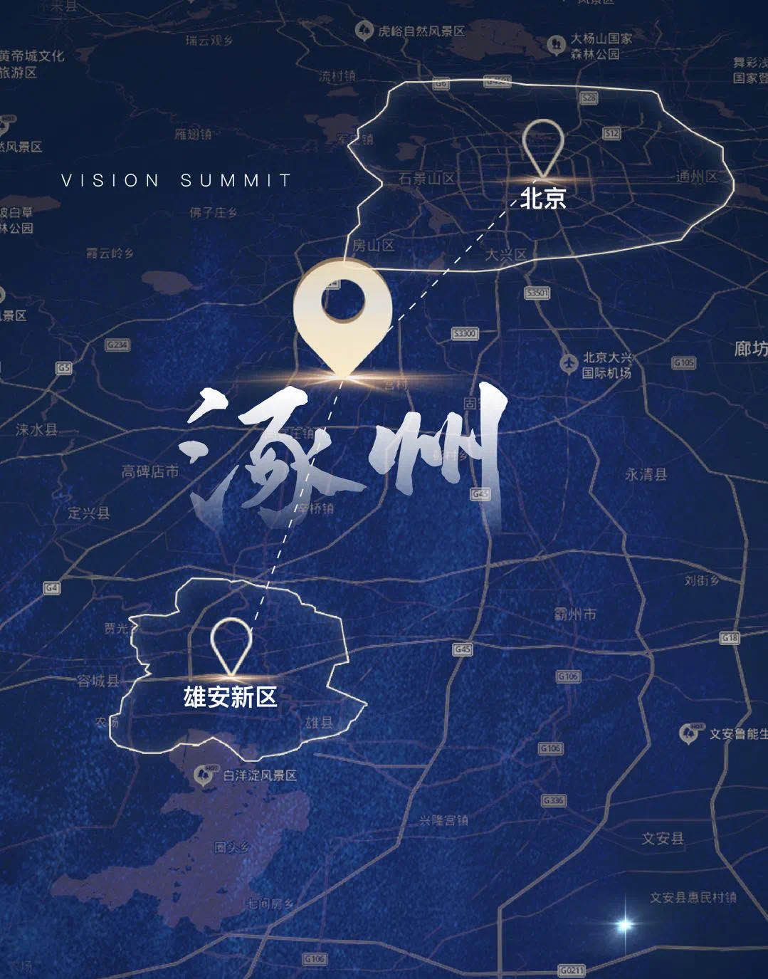 涿州市交通规划2030,涿州的发展