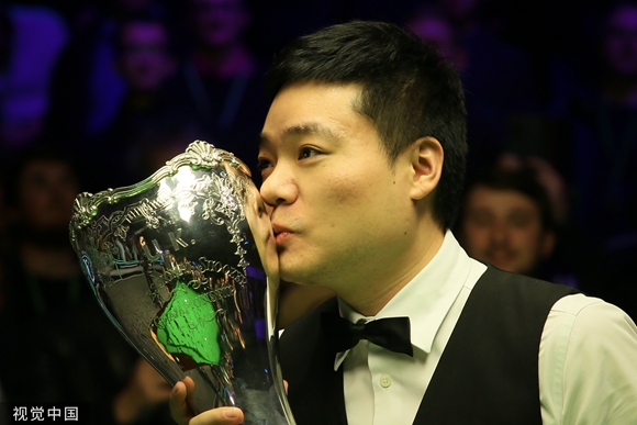 丁俊晖打破冠军荒,丁俊晖打破冠军荒最后一球