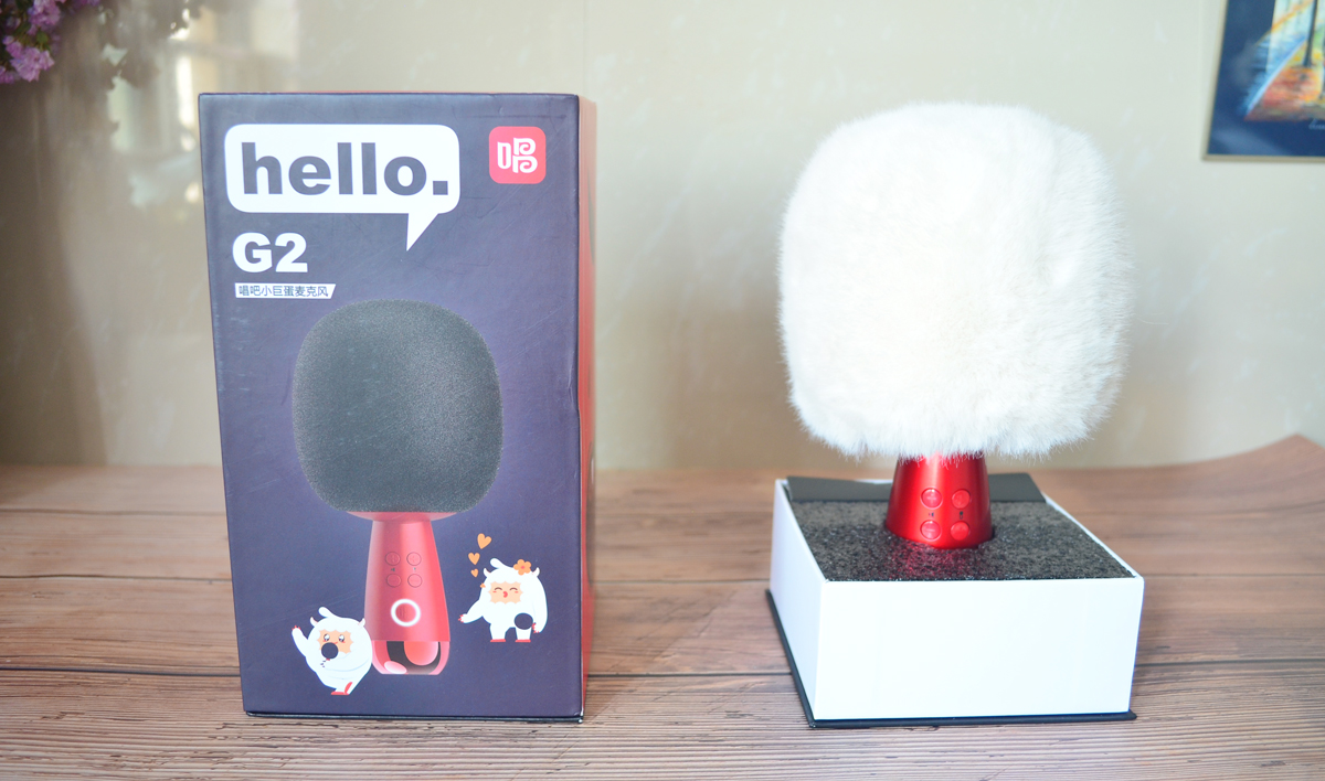 唱吧无线麦克风小巨蛋g2504b星球款,唱吧k歌宝小巨蛋麦克风g2pro
