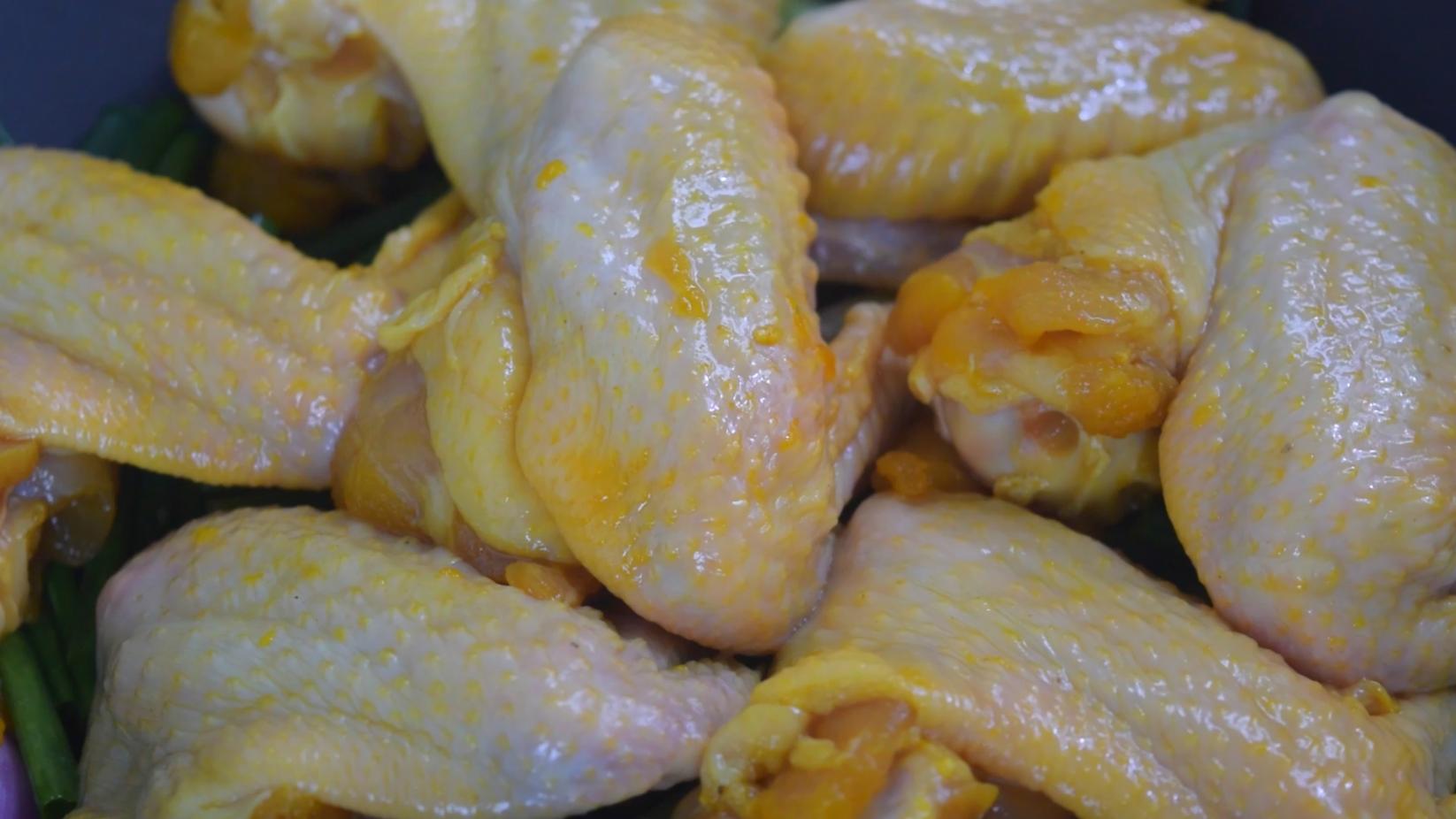 家常版盐焗鸡翅教程,爱吃可乐鸡翅一定要收藏