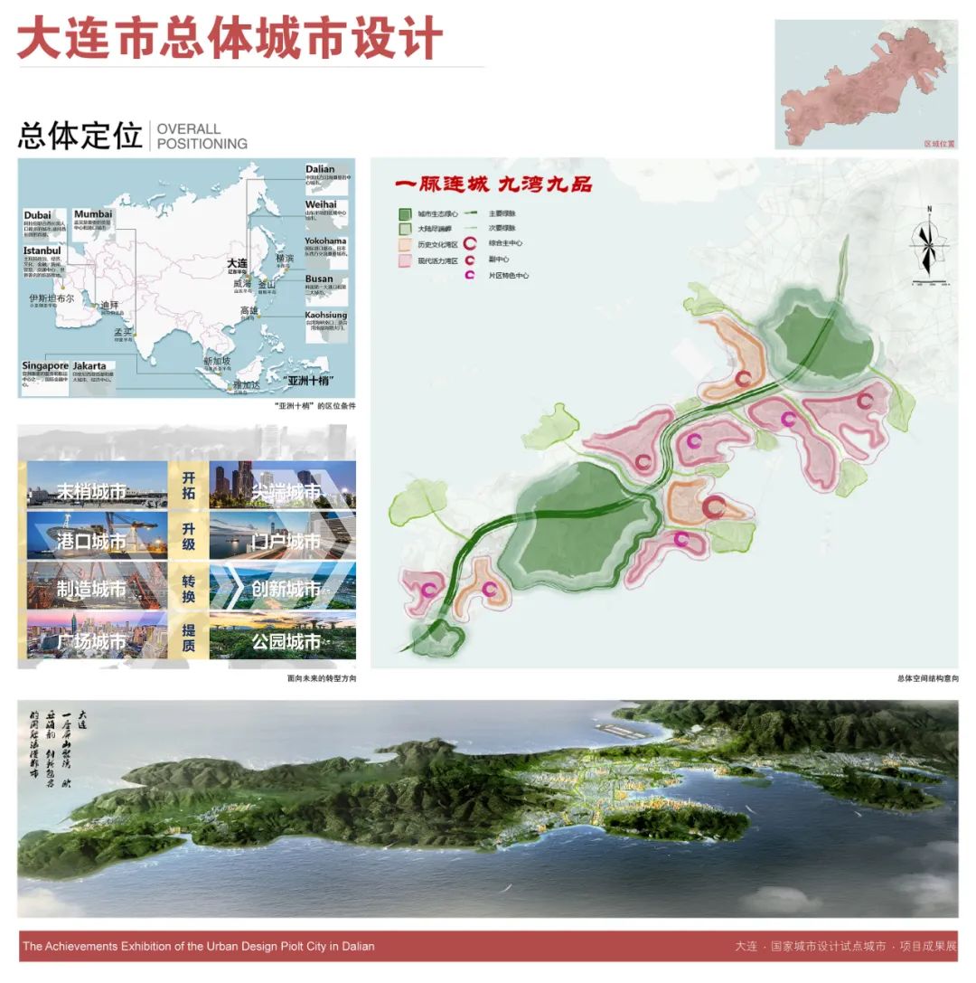 大连城市景观设计,大连钻石海湾城市设计