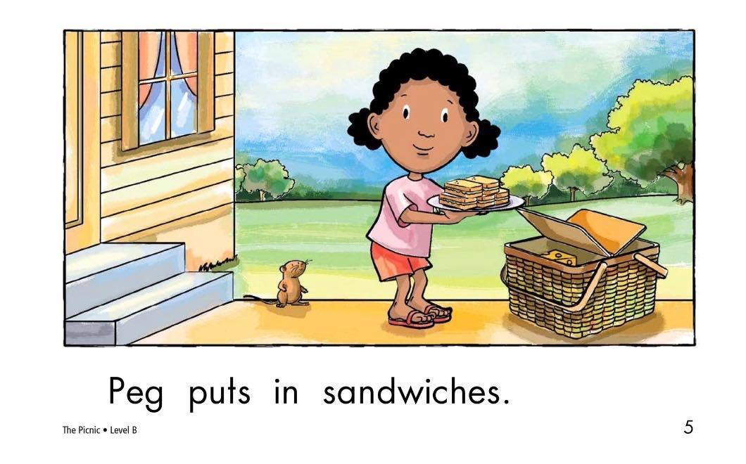 第1次和朋友去野餐绘本故事,小朋友野餐绘本