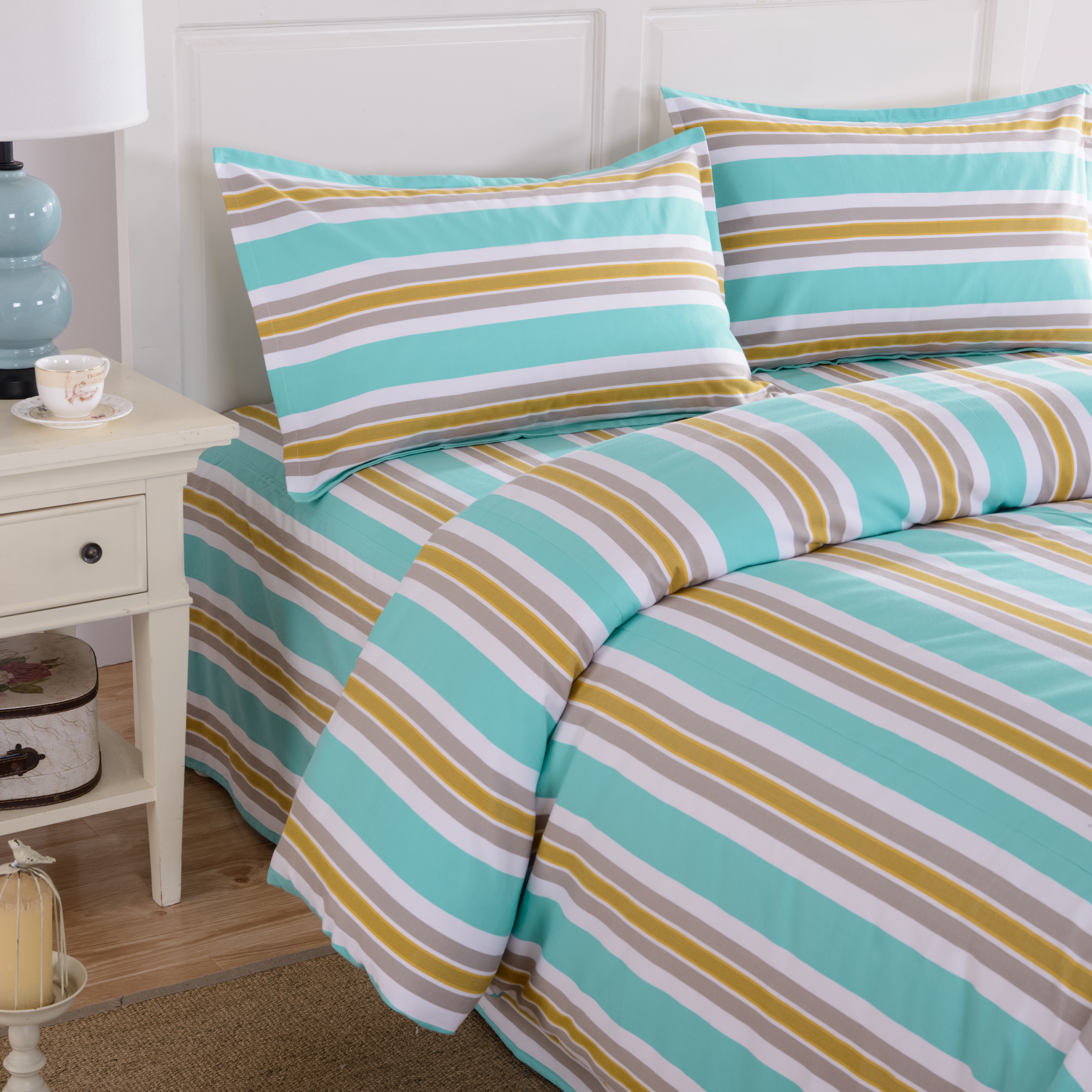 手织老粗布家纺床品,苏绘老粗布