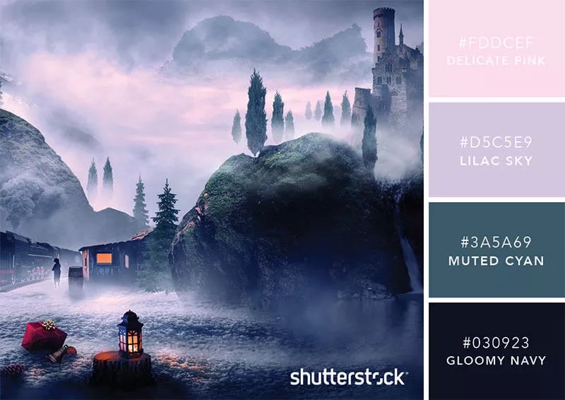 100个经典设计配色,设计师钟爱的9组高级感配色方案