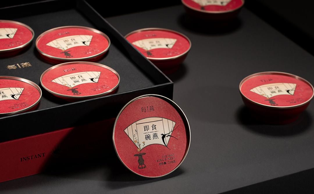 燕窝中国风创意包装盒,燕窝包装如何设计才能呈现东方美