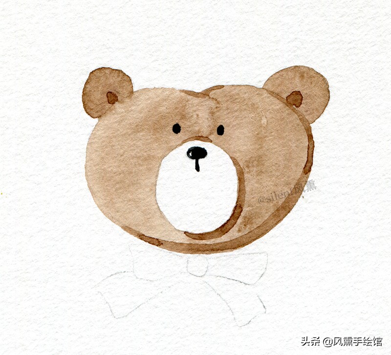 水彩教程可爱,水彩教程画小动物