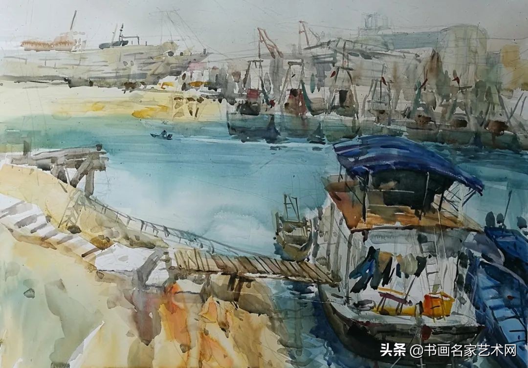 中国张虹,中国艺术水彩画