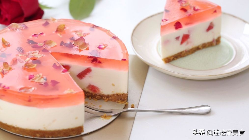玫瑰芝士蛋糕步骤,原味奶油芝士蛋糕做法