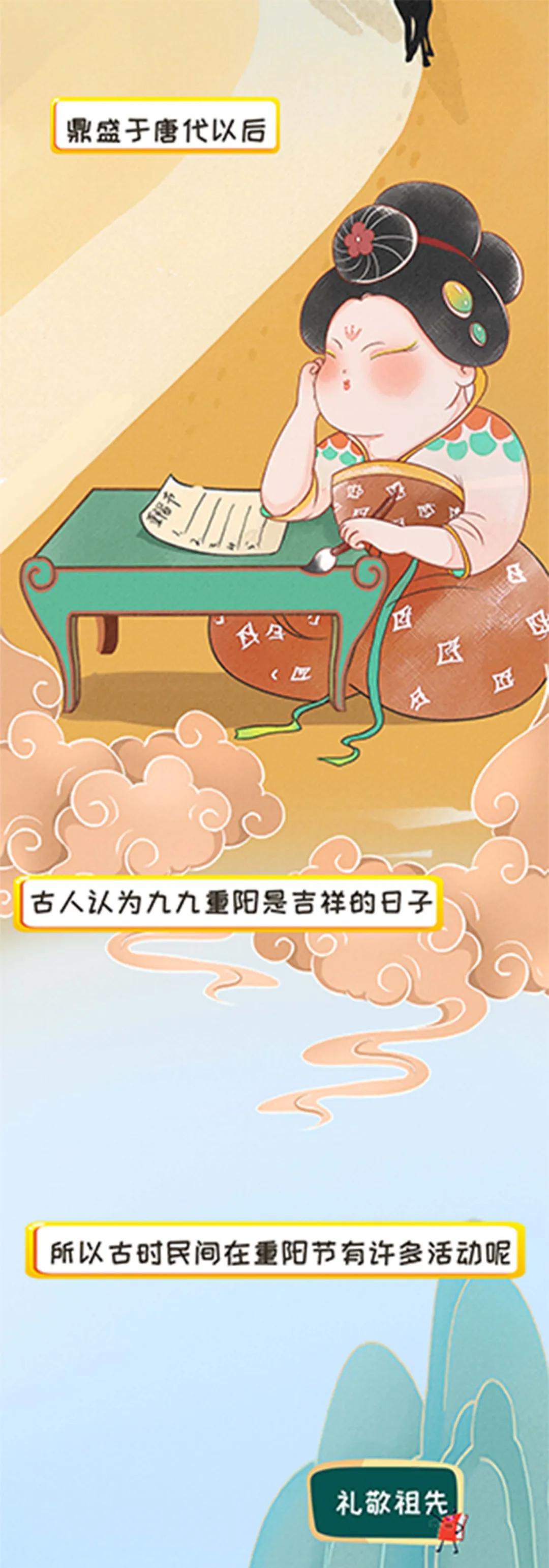 科普日历重阳节为何要登高敬老,除了登高你还知道重阳节哪些习俗