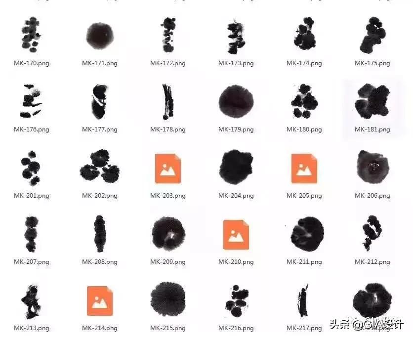 水墨风水海报手绘教程图片,水墨质感的中国风海报ps