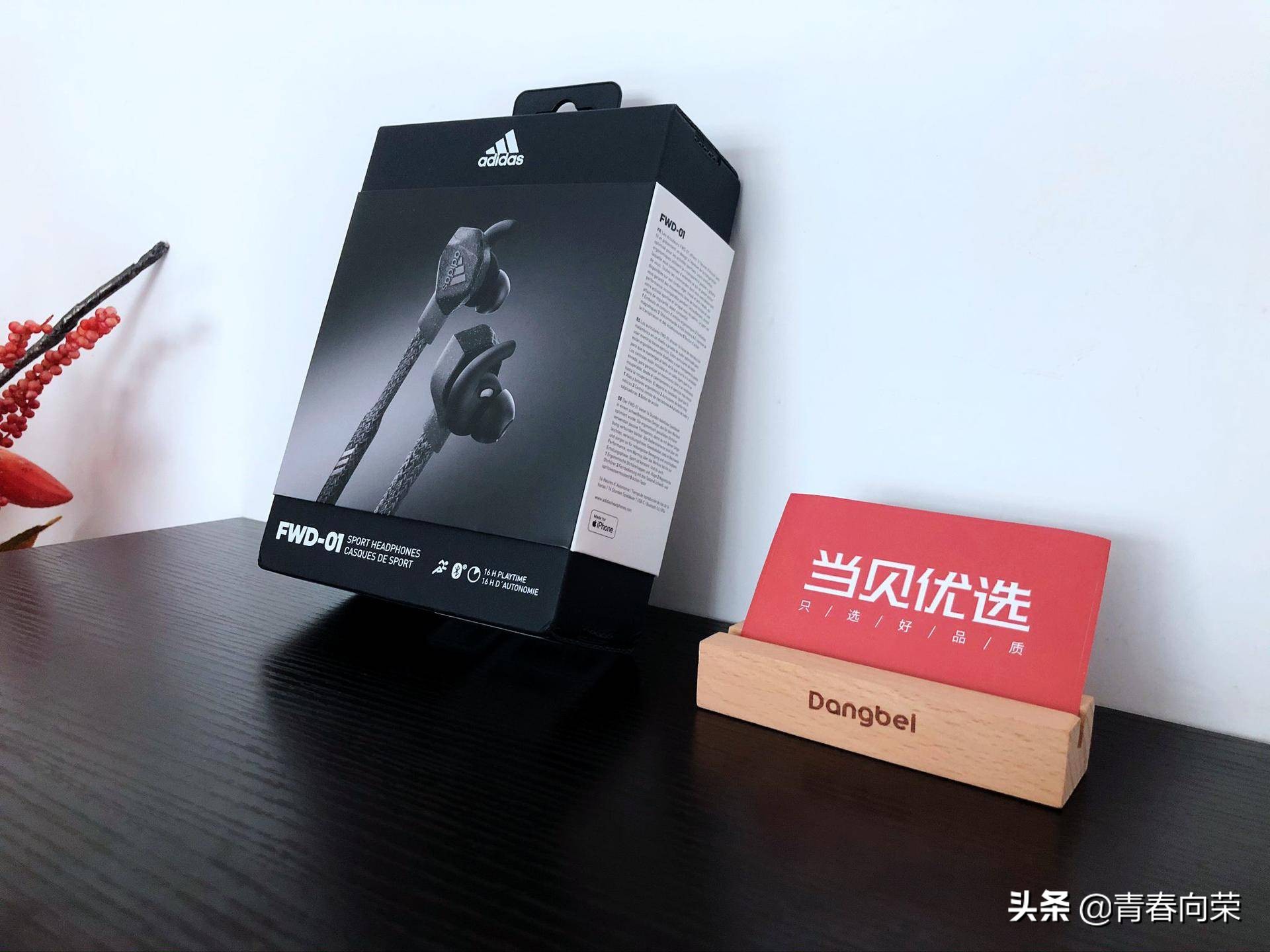 来自阿迪达斯的跨界暴击！AdidasFWD-01蓝牙运动耳机