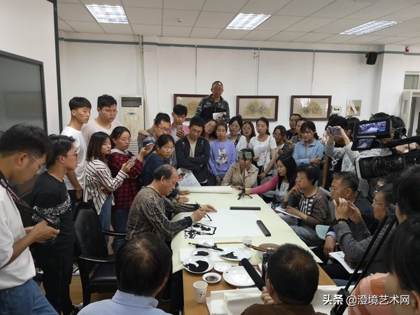 “澄怀循道—大土三阳中国画学术邀请展”在兰州荣宝轩艺术馆开幕