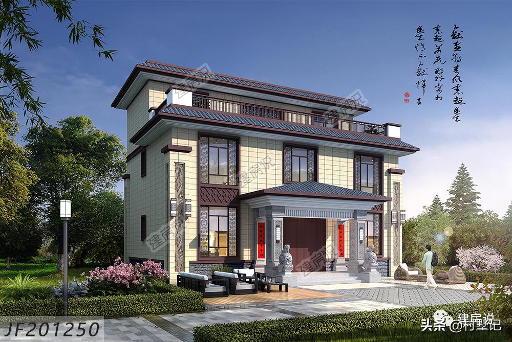 最适合农村三层平顶别墅,10套适合农村自建小别墅