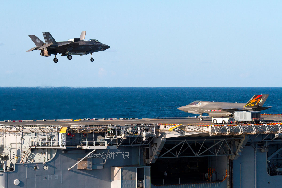 黄蜂级两栖攻击舰能搭载多少f35b,黄蜂级两栖攻击舰lhd-3基萨奇山号